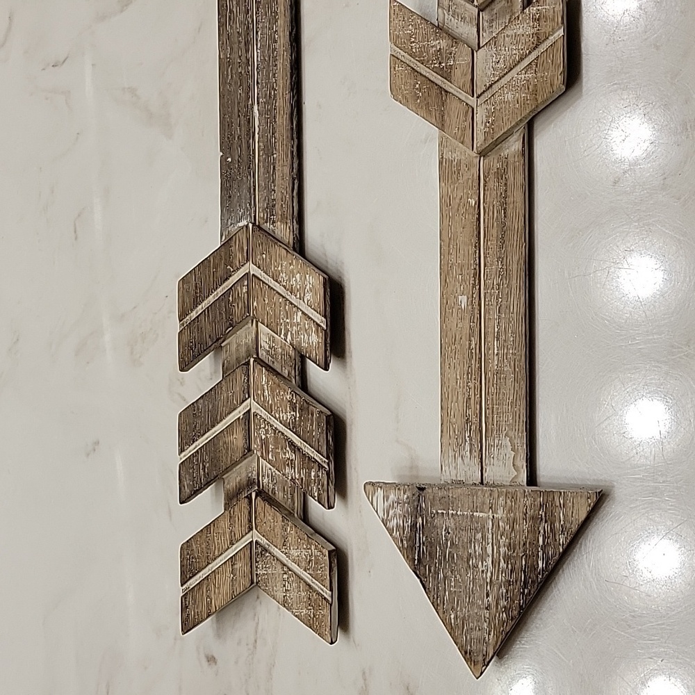 Decorative wooden arrows - Picture 2 of 8